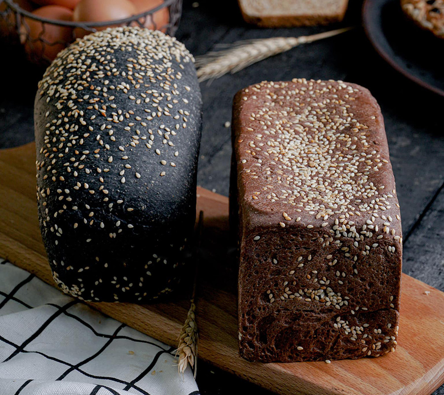 Cách làm bánh mì than tre nguyên cám giảm cân tại nhà